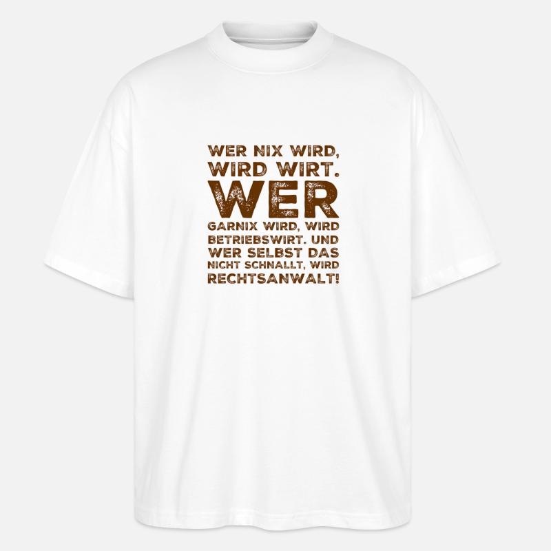 Qui devient un Garnix - T-shirt bio Blaster 2.0 coupe oversize Stanley/Stella Unisexe - blanc