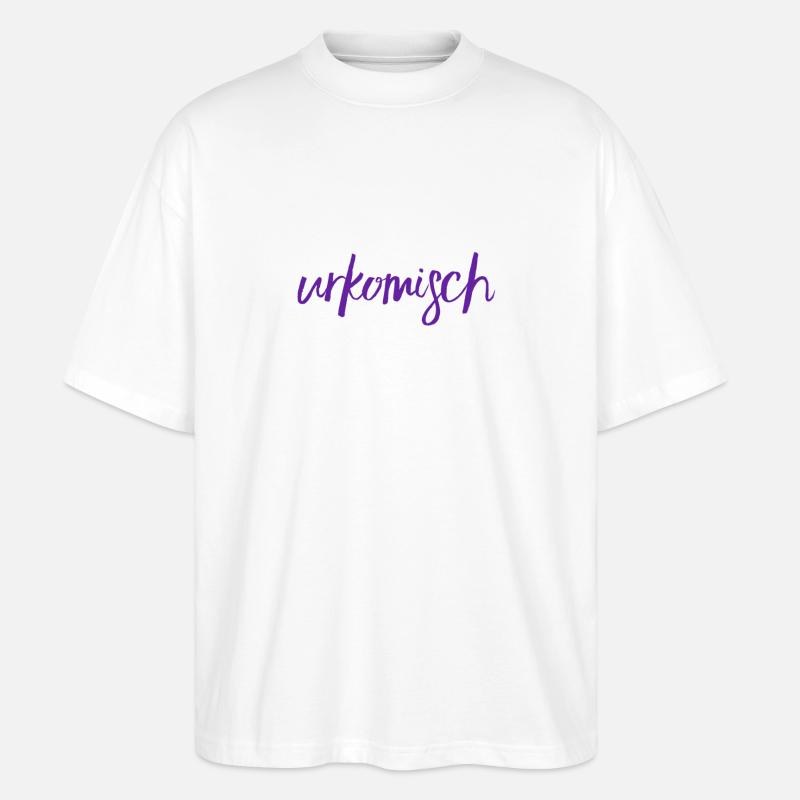 C’est marrant - T-shirt bio Blaster 2.0 coupe oversize Stanley/Stella Unisexe - blanc