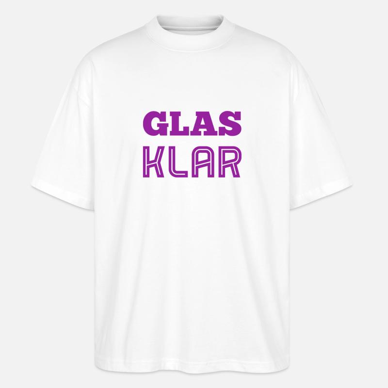 das ist eindeutig - Stanley/Stella Oversized Unisex Bio T-Shirt Blaster 2.0 - Weiß