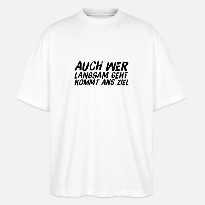 Prends ton temps - T-shirt bio Blaster 2.0 coupe oversize Stanley/Stella Unisexe - blanc