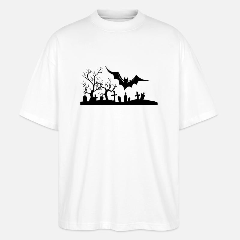 Halloween - Stanley/Stella Oversized Unisex Bio T-Shirt Blaster 2.0 - Weiß