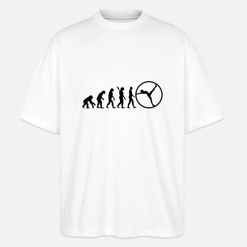 Evolution gymwheel - T-shirt bio Blaster 2.0 coupe oversize Stanley/Stella Unisexe - blanc