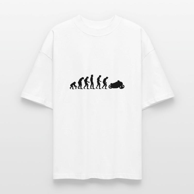 motorcycle evolution T-shirt bio Blaster 2.0 coupe oversize Stanley/Stella Unisexe