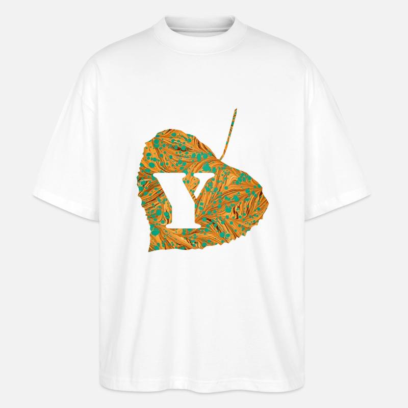 blatt e 95 y - Stanley/Stella Oversized Unisex Bio T-Shirt Blaster 2.0 - Weiß