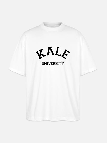 Kale University - Stanley/Stella Oversized Unisex Organic T-shirt Blaster 2.0 - white