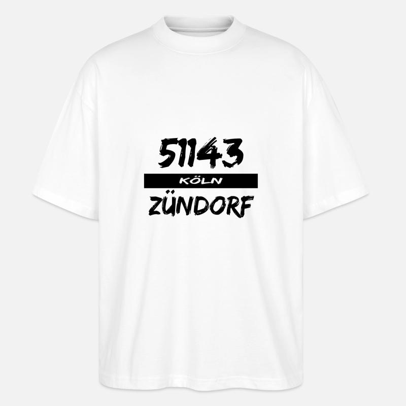 51143 Köln Zündorf - Stanley/Stella Oversized Unisex Bio T-Shirt Blaster 2.0 - Weiß