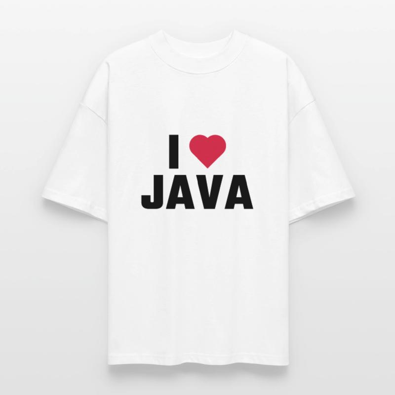 J'aime java T-shirt bio Blaster 2.0 coupe oversize Stanley/Stella Unisexe