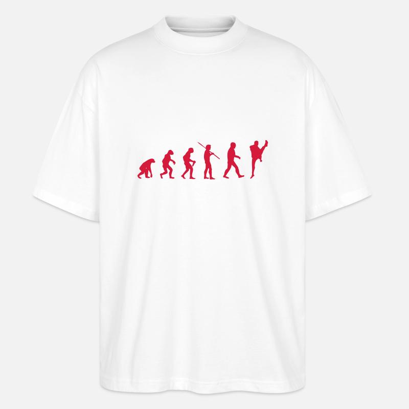 Arts Martiaux Evolution - T-shirt bio Blaster 2.0 coupe oversize Stanley/Stella Unisexe - blanc