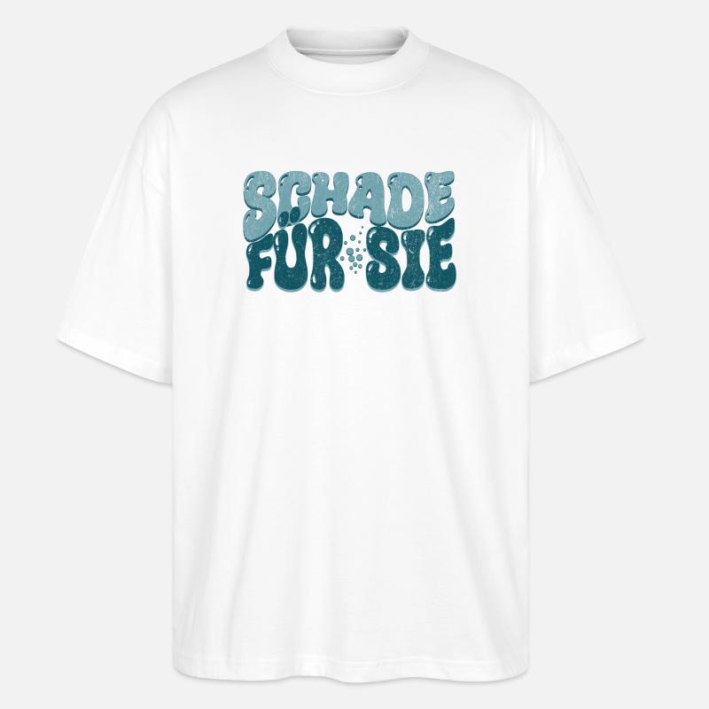 Dommage pour vous - T-shirt bio Blaster 2.0 coupe oversize Stanley/Stella Unisexe - blanc