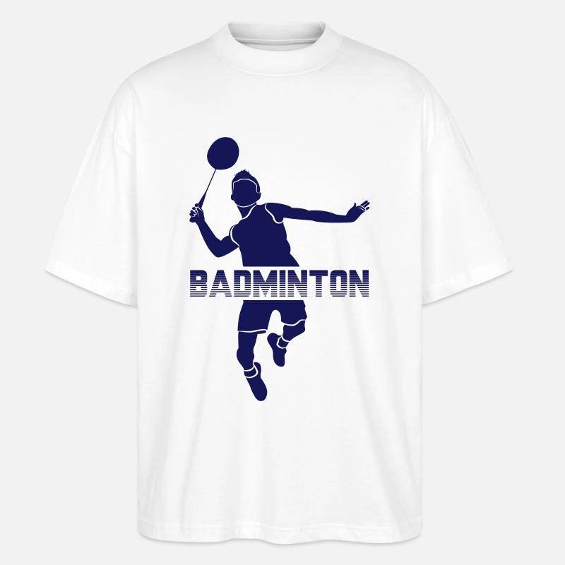 BADBOY - T-shirt bio Blaster 2.0 coupe oversize Stanley/Stella Unisexe - blanc