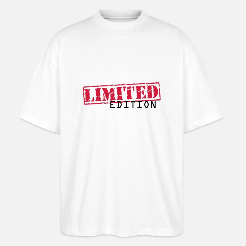 limited Edition - Stanley/Stella Oversized Unisex Bio T-Shirt Blaster 2.0 - Weiß