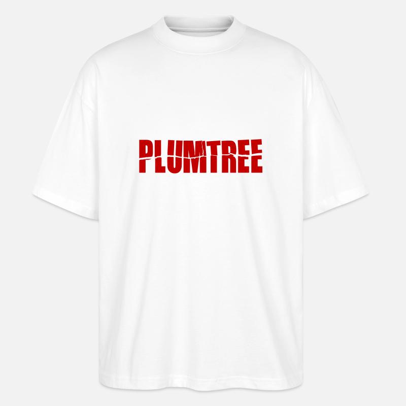 Plumtree Scott Pilgrim - Stanley/Stella Oversized Unisex Organic T-shirt Blaster 2.0 - white