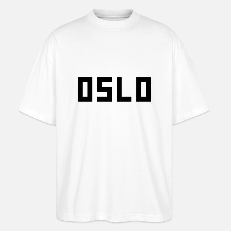 Oslo - Stanley/Stella Oversized Unisex Bio T-Shirt Blaster 2.0 - Weiß