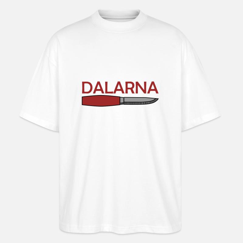 Dalarna - Stanley/Stella Oversized Unisex Bio T-Shirt Blaster 2.0 - Weiß
