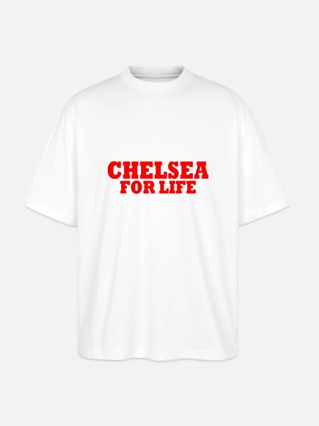 Chelsea - Stanley/Stella Oversized Unisex Organic T-shirt Blaster 2.0 - white