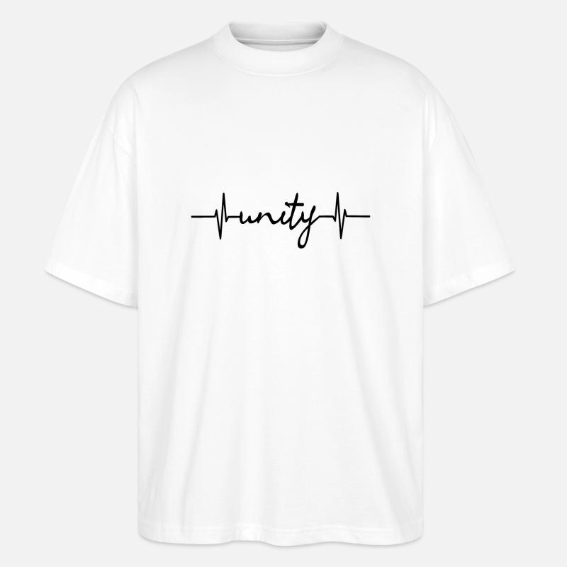 UNITY - Stanley/Stella Oversized Unisex Bio T-Shirt Blaster 2.0 - Weiß