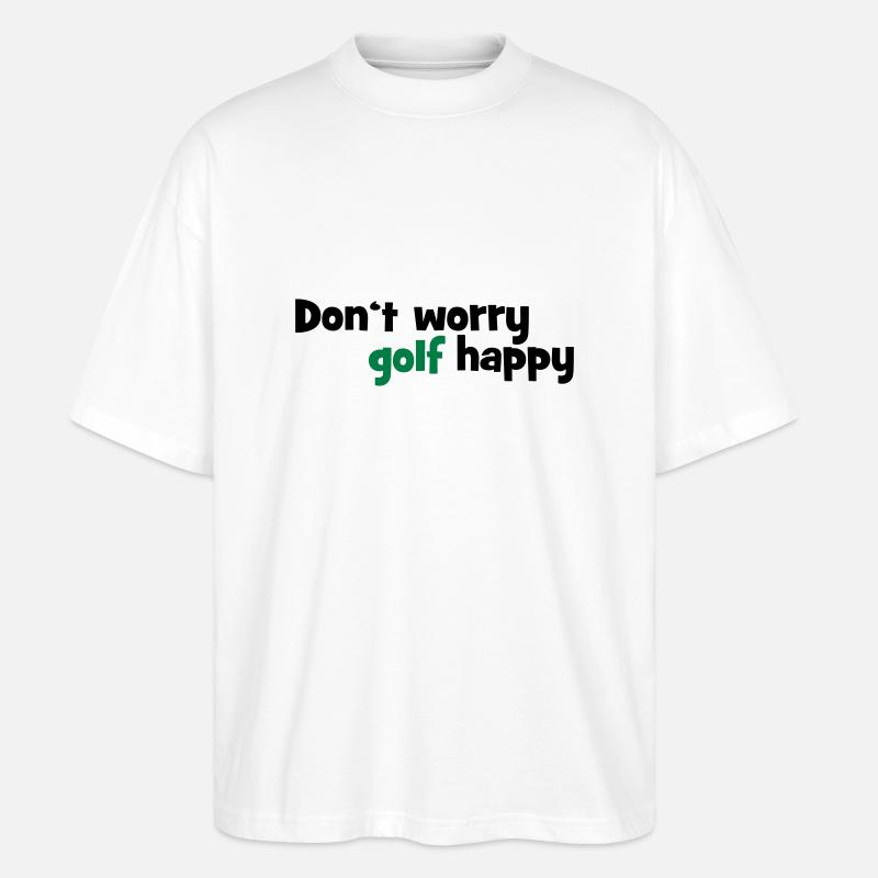 Golfe - T-shirt bio Blaster 2.0 coupe oversize Stanley/Stella Unisexe - blanc