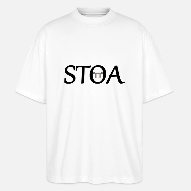 STOA 2 - Stanley/Stella Oversized Unisex Bio T-Shirt Blaster 2.0 - Weiß