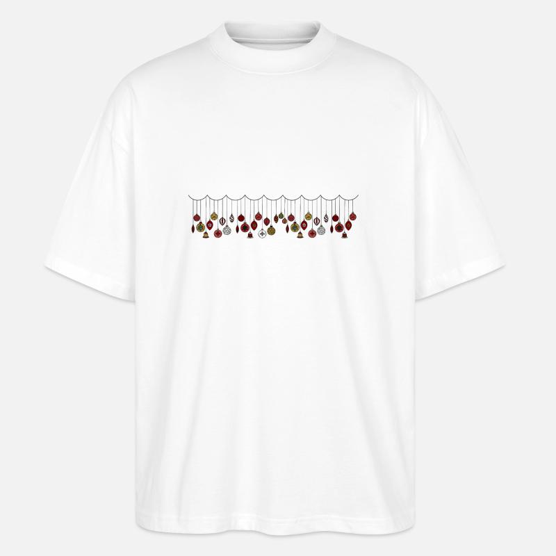 Girlande - Stanley/Stella Oversized Unisex Bio T-Shirt Blaster 2.0 - Weiß