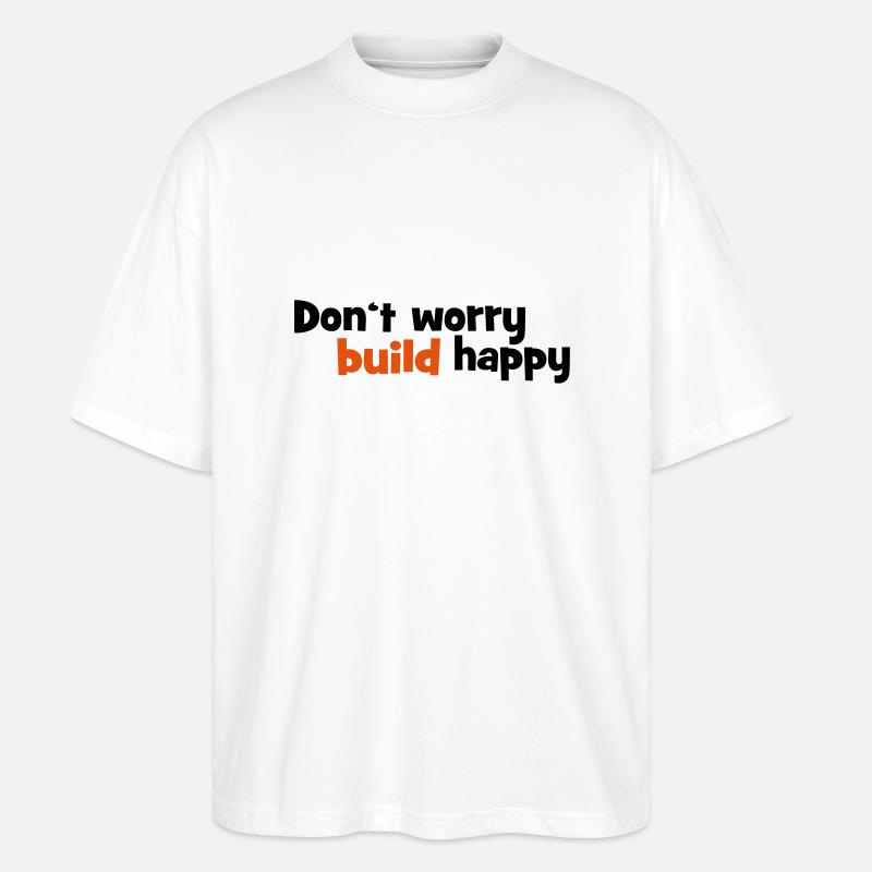 Construction - T-shirt bio Blaster 2.0 coupe oversize Stanley/Stella Unisexe - blanc