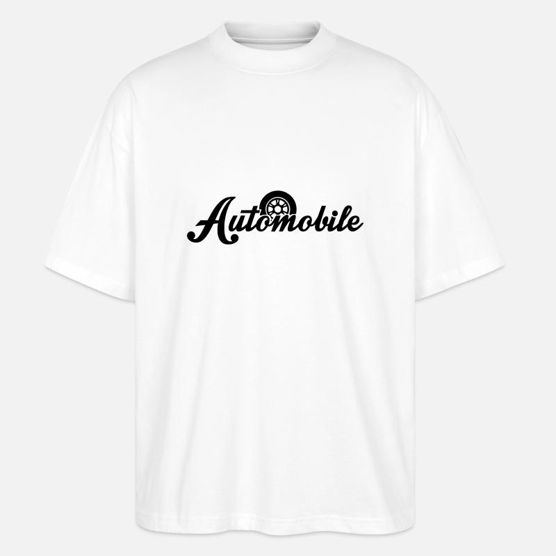automobile - Stanley/Stella Oversized Unisex Bio T-Shirt Blaster 2.0 - Weiß