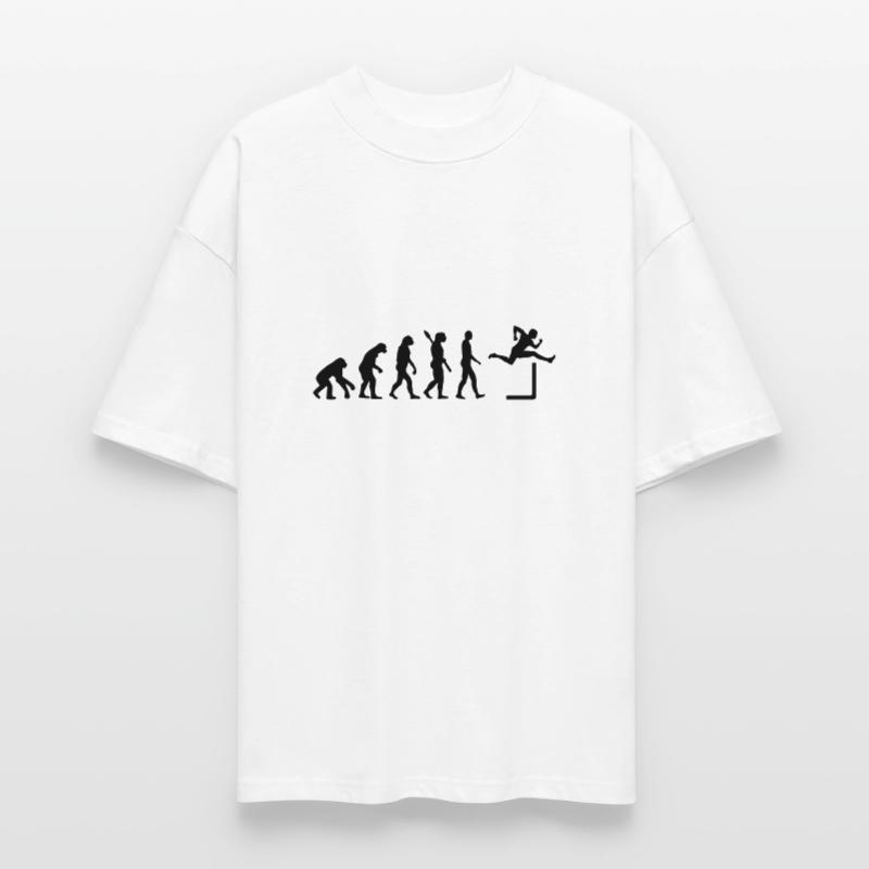 Evolution Hurdles Stanley/Stella Oversized Unisex Organic T-shirt Blaster 2.0