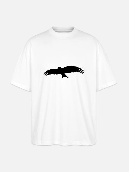 bird - Stanley/Stella Oversized Unisex Organic T-shirt Blaster 2.0 - white