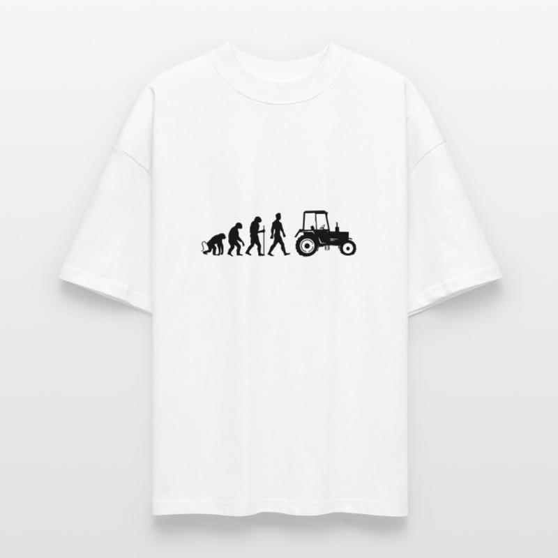 Tractor Evolution Stanley/Stella Oversized Unisex Organic T-shirt Blaster 2.0