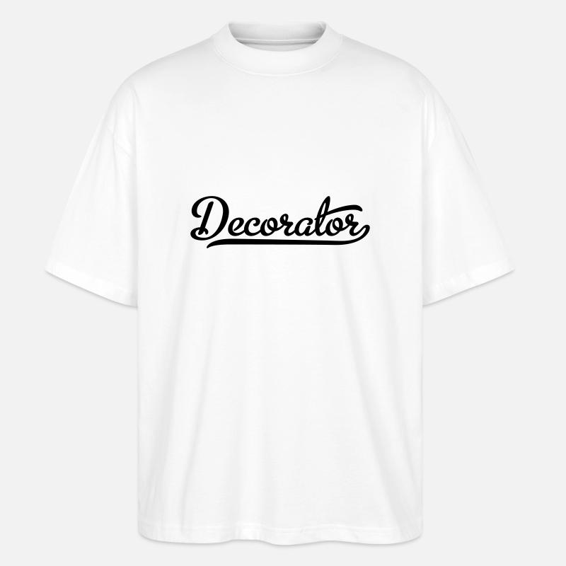 Painter - Stanley/Stella Oversized Unisex Organic T-shirt Blaster 2.0 - white