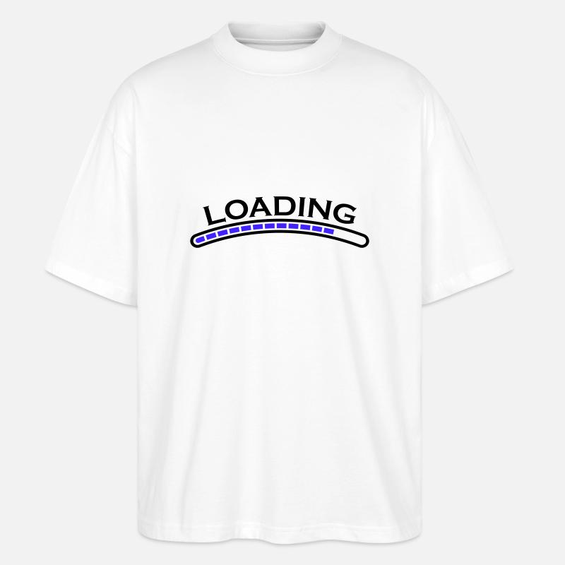 loading ladebalken - Stanley/Stella Oversized Unisex Bio T-Shirt Blaster 2.0 - Weiß