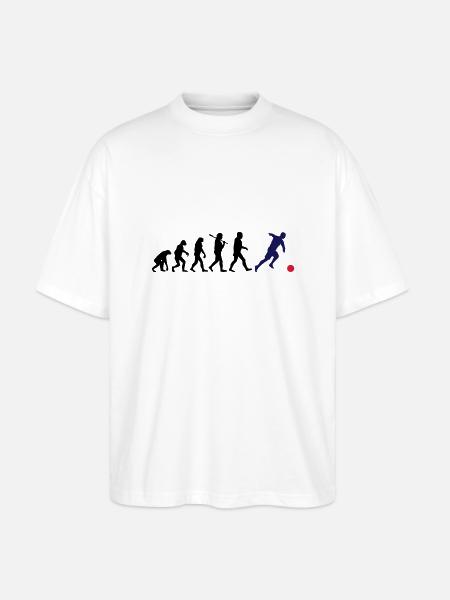 EVOLUTION FOOTBALL - T-shirt bio Blaster 2.0 coupe oversize Stanley/Stella Unisexe - blanc