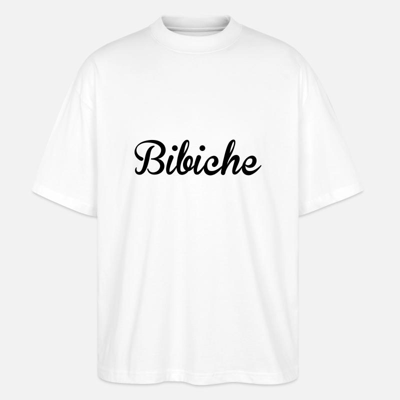 Bibiche - T-shirt bio Blaster 2.0 coupe oversize Stanley/Stella Unisexe - blanc