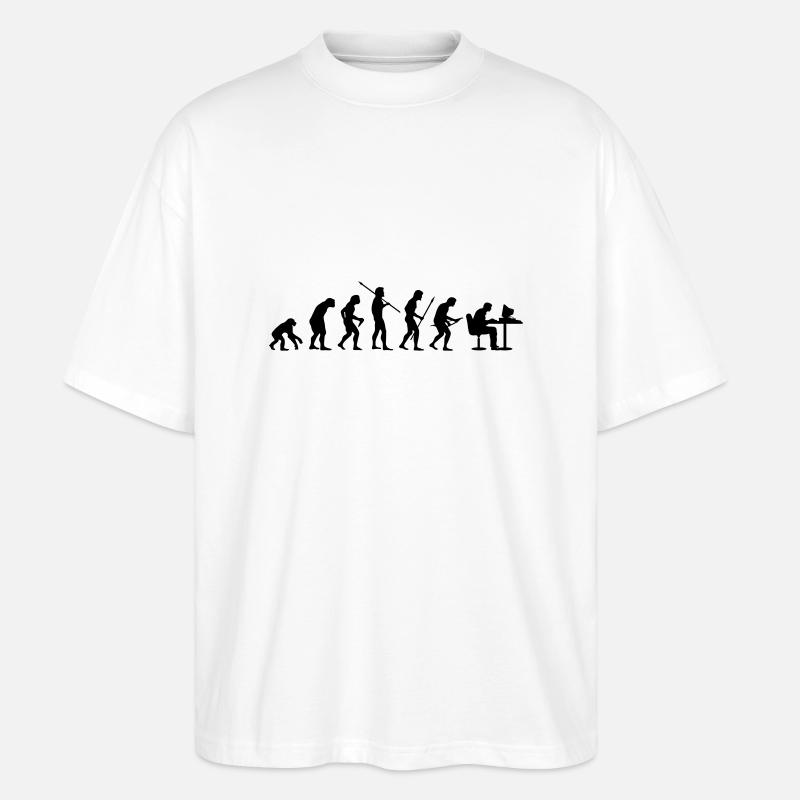 Evolution - T-shirt bio Blaster 2.0 coupe oversize Stanley/Stella Unisexe - blanc