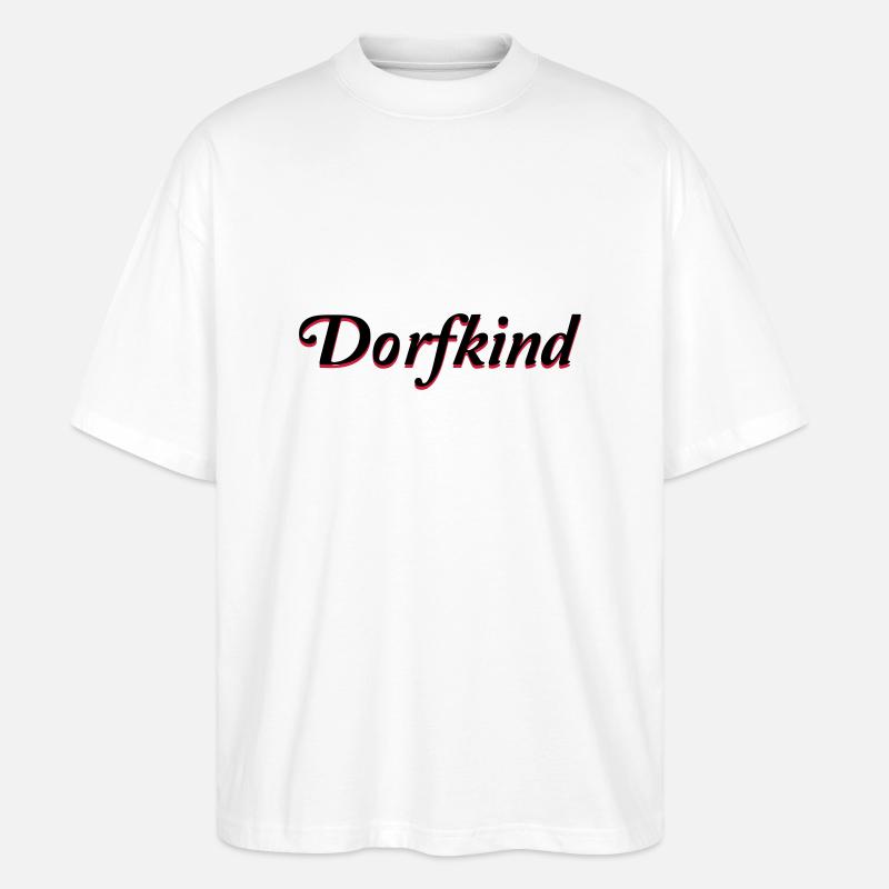 dorfkind - Stanley/Stella Oversized Unisex Bio T-Shirt Blaster 2.0 - Weiß
