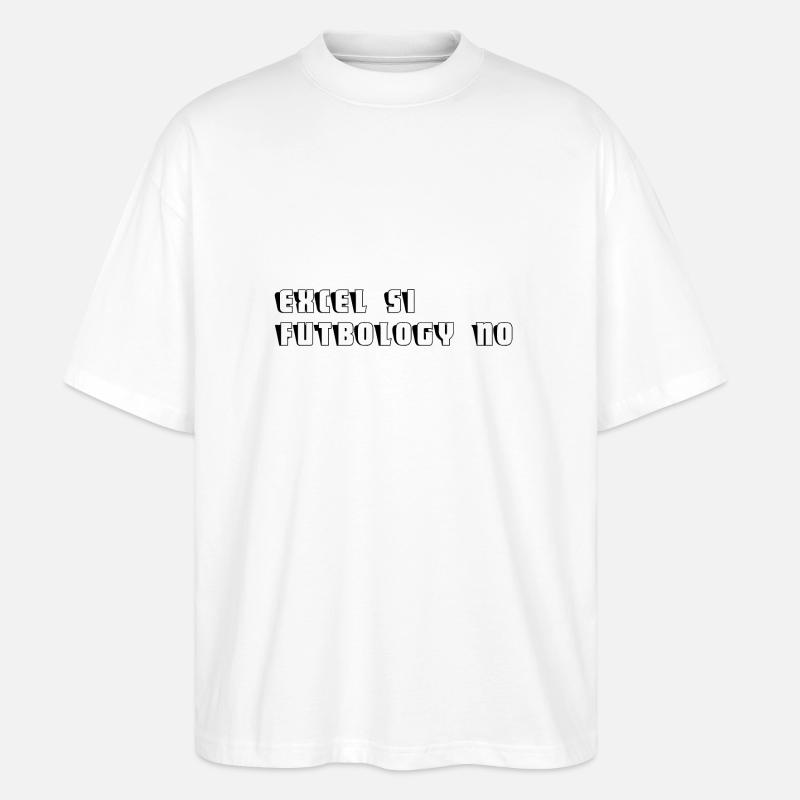 EXCEL SI FUTBOLOGY NO 3 - T-shirt bio Blaster 2.0 coupe oversize Stanley/Stella Unisexe - blanc