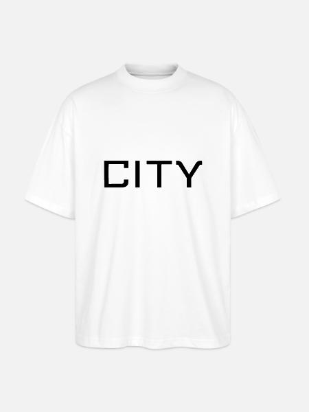 STADT - Stanley/Stella Oversized Unisex Bio T-Shirt Blaster 2.0 - Weiß