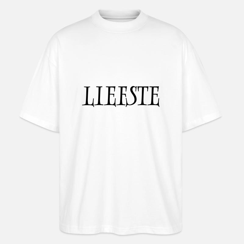 24 Dearest - Stanley/Stella Oversized Unisex Organic T-shirt Blaster 2.0 - white