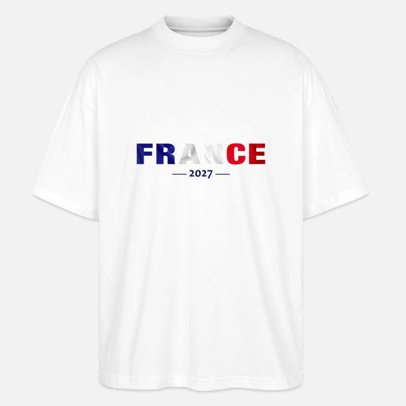 Evènement - T-shirt bio Blaster 2.0 coupe oversize Stanley/Stella Unisexe - blanc