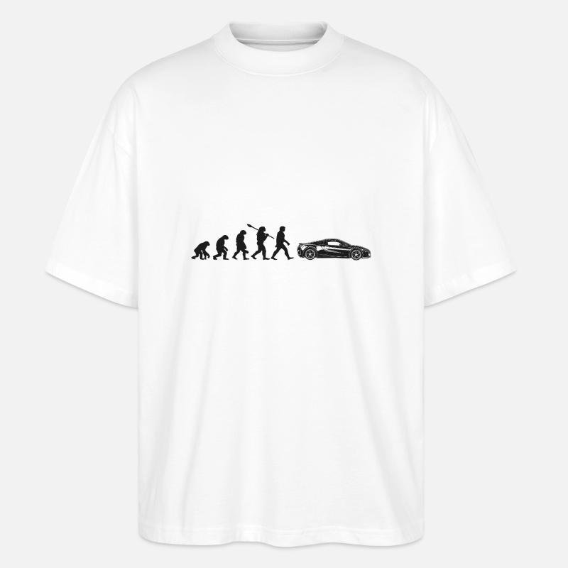 Auto De Sport Evolution - Stanley/Stella Oversized Unisex Bio T-Shirt Blaster 2.0 - Weiß