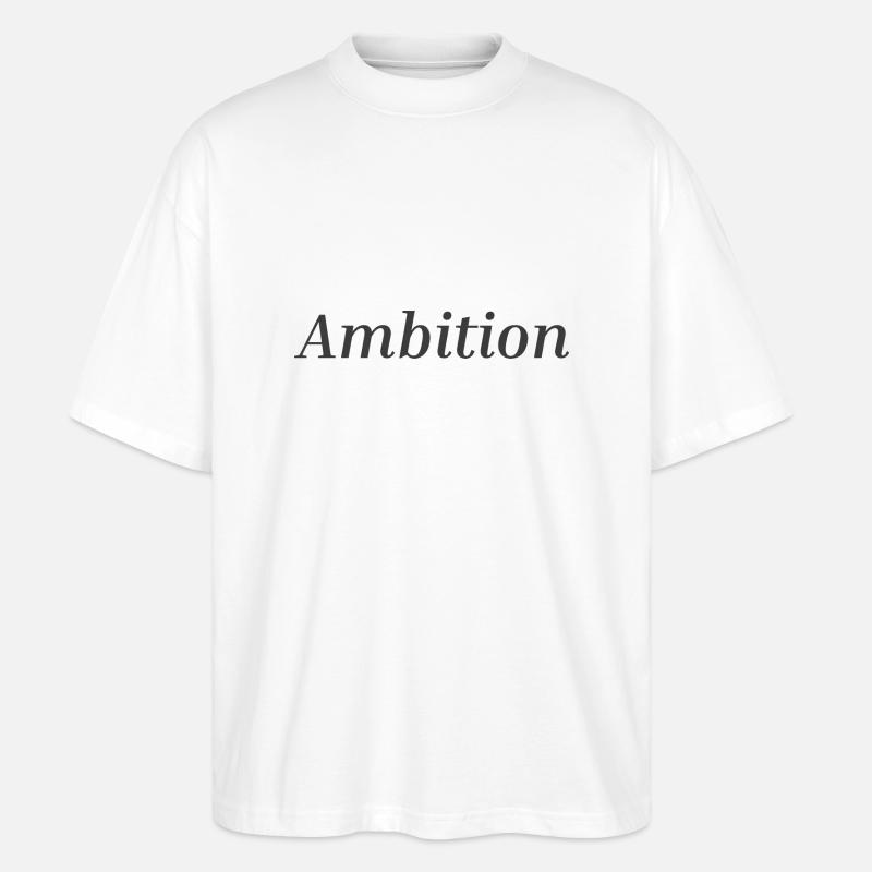 Ambition 1 - T-shirt bio Blaster 2.0 coupe oversize Stanley/Stella Unisexe - blanc