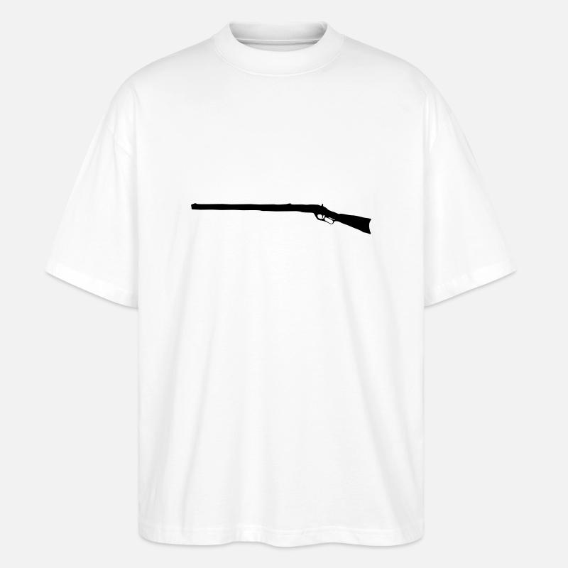 winchester73_vec_1 de - Stanley/Stella Oversized Unisex Bio T-Shirt Blaster 2.0 - Weiß
