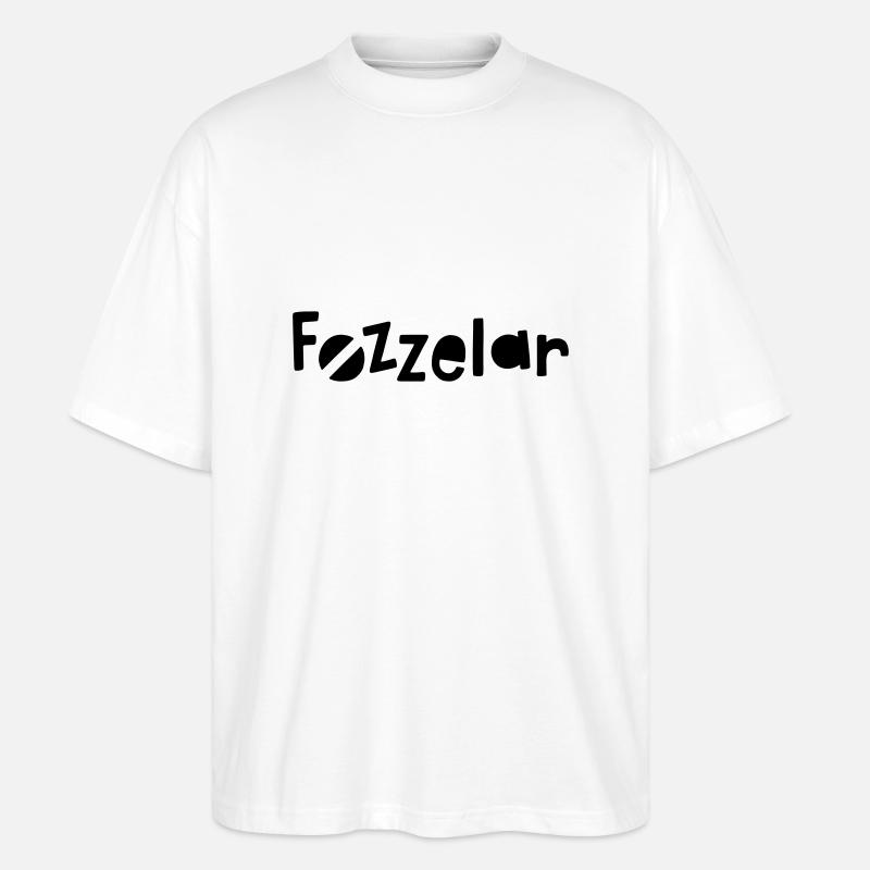 Føzzelar - Stanley/Stella Oversized Unisex Bio T-Shirt Blaster 2.0 - Weiß