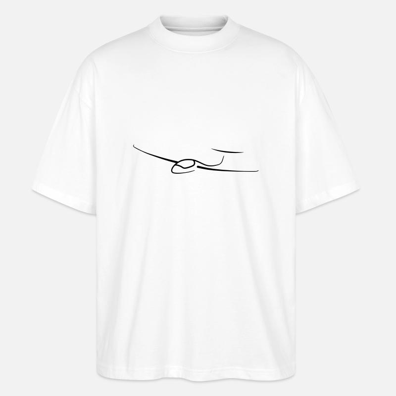 Glider - Stanley/Stella Oversized Unisex Bio T-Shirt Blaster 2.0 - Weiß