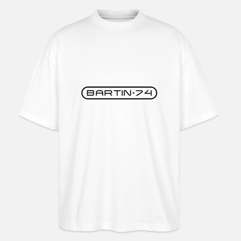 Bartın - Stanley/Stella Oversized Unisex Bio T-Shirt Blaster 2.0 - Weiß