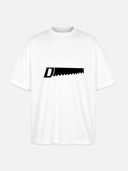 saege - Stanley/Stella Oversized Unisex Bio T-Shirt Blaster 2.0 - Weiß
