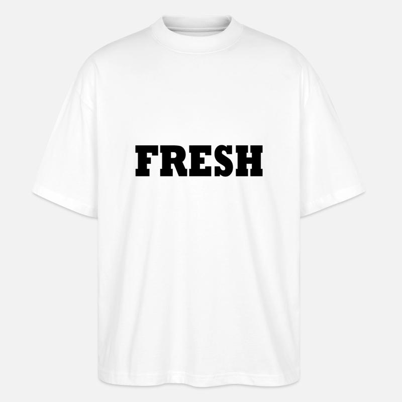 Fresh - T-shirt bio Blaster 2.0 coupe oversize Stanley/Stella Unisexe - blanc