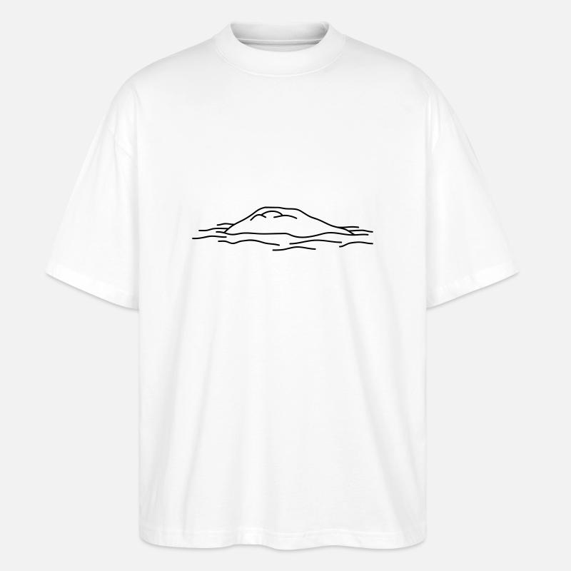 Island - T-shirt bio Blaster 2.0 coupe oversize Stanley/Stella Unisexe - blanc