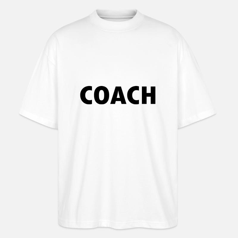 Coach - Stanley/Stella Oversized Unisex Bio T-Shirt Blaster 2.0 - Weiß