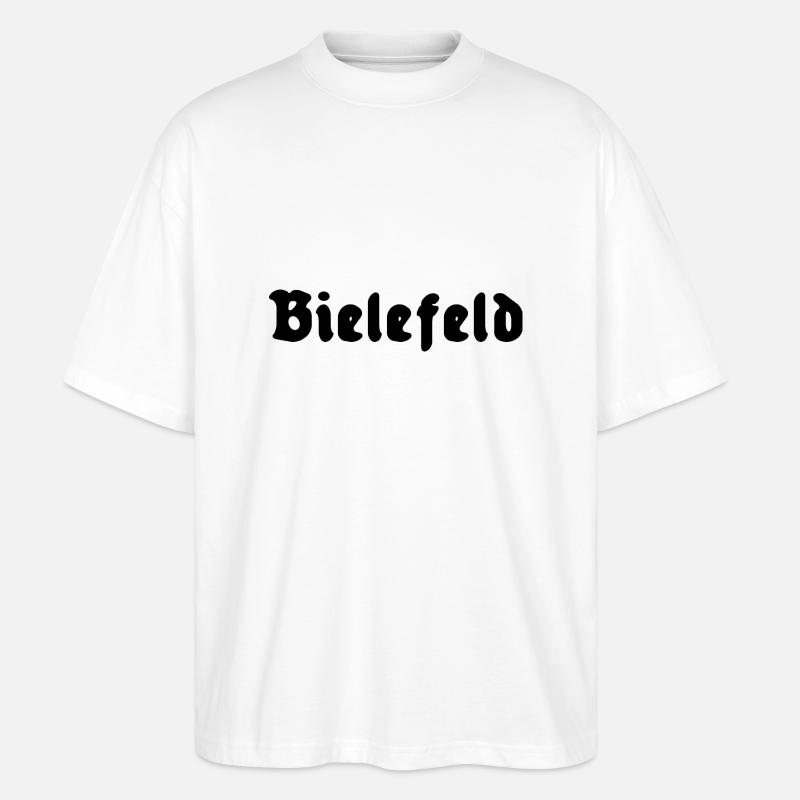 Bielefeld - Stanley/Stella Oversized Unisex Bio T-Shirt Blaster 2.0 - Weiß