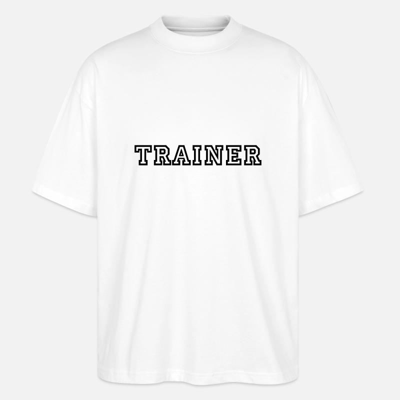 Trainer - Stanley/Stella Oversized Unisex Bio T-Shirt Blaster 2.0 - Weiß